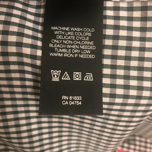 Kenneth Cole Gingham Button Down - Picture 8 of 8